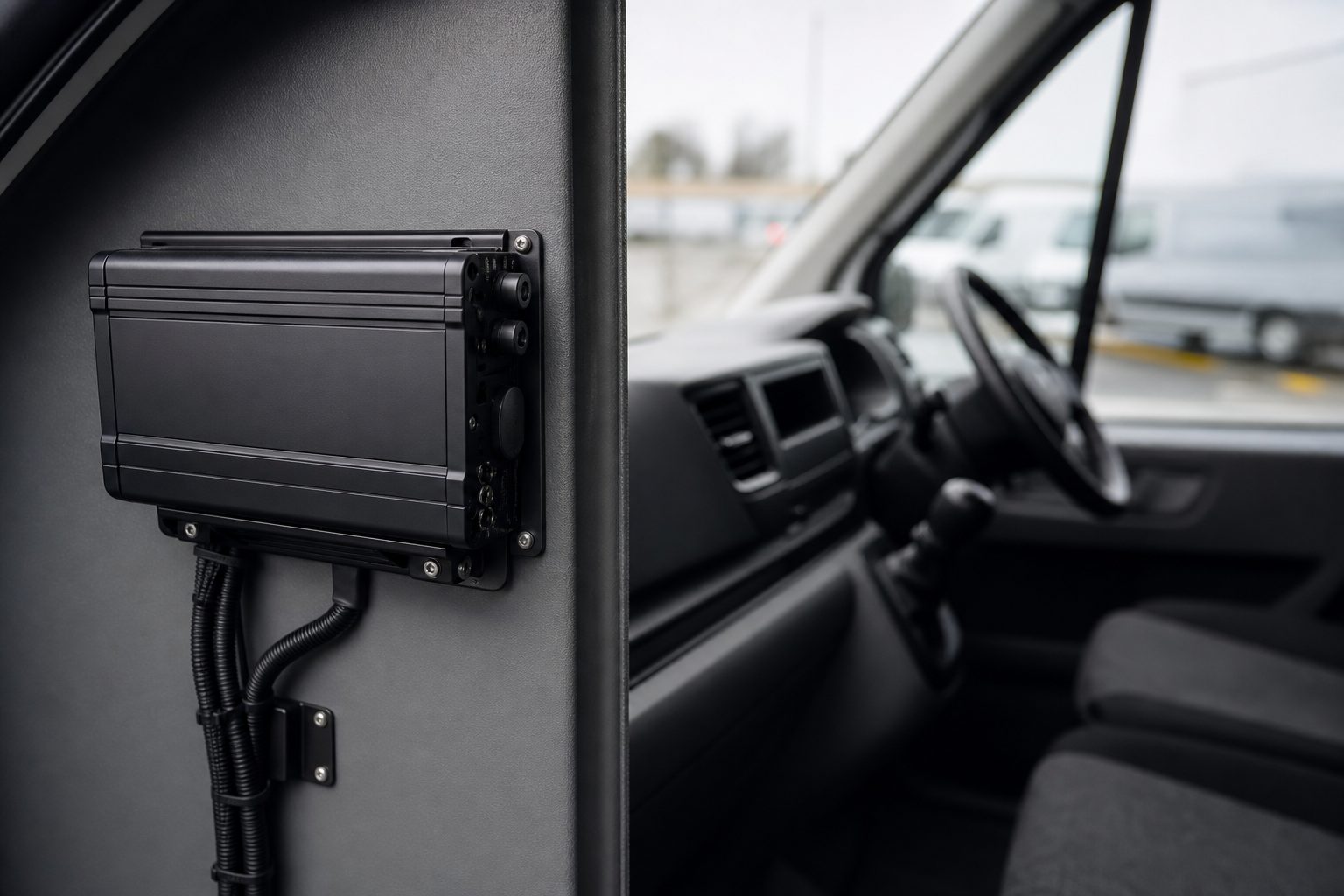 How to install an MDVR in an HGV - step by step